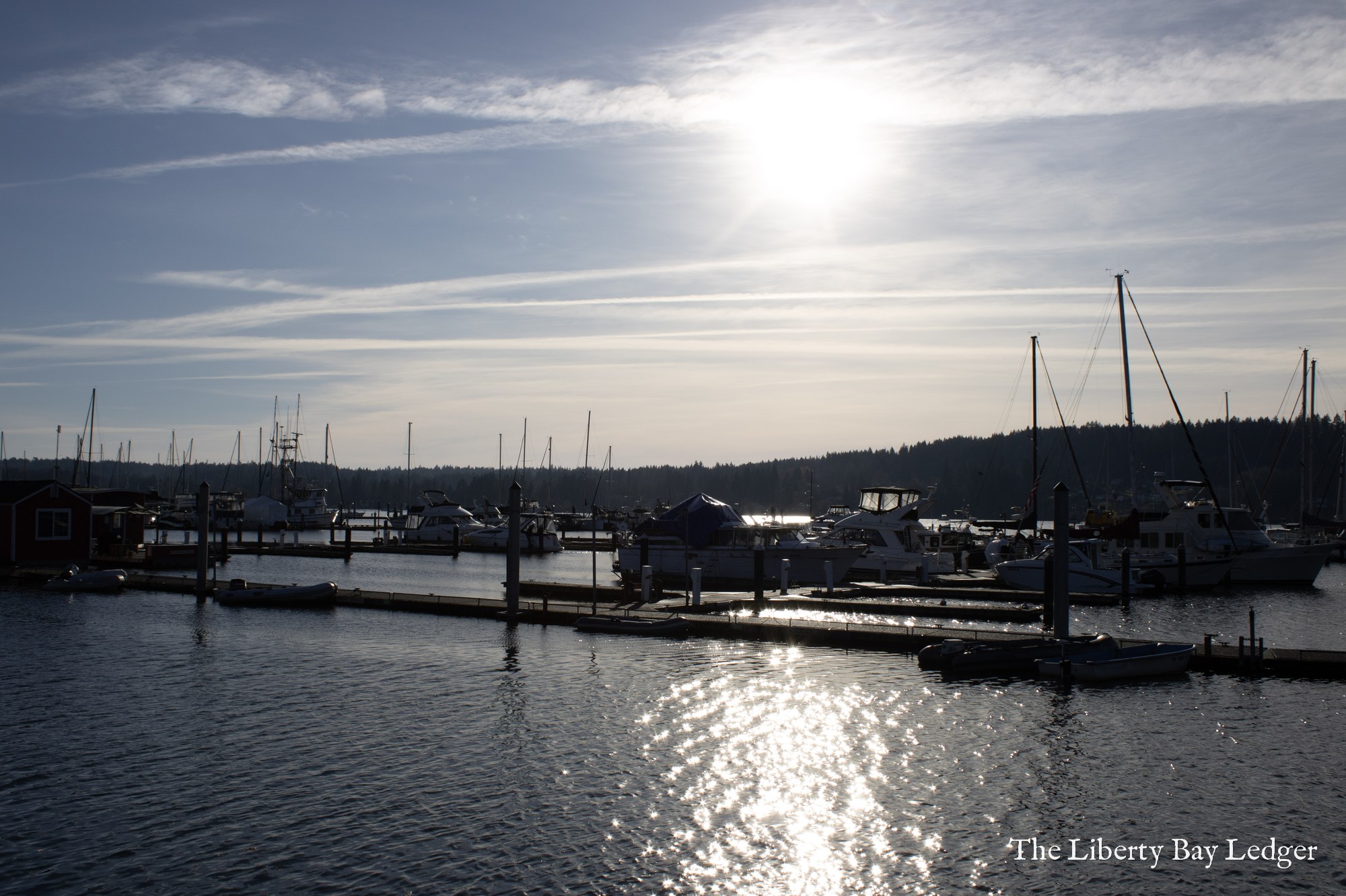 Late light over the Port of Poulsbo.
